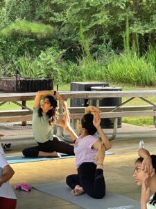 Yoga Day Event June 2024 – At McDaniel Farm Park